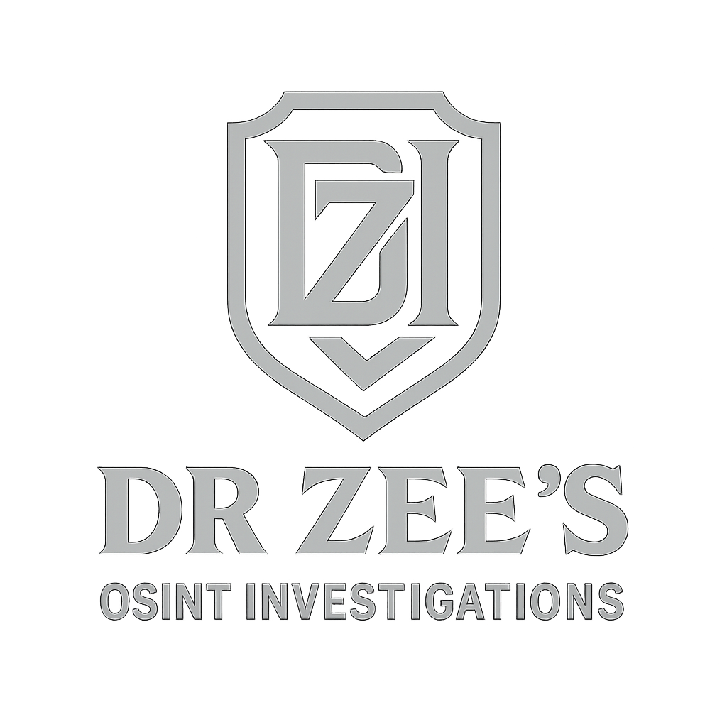Dr Zee's OSINT Investigations